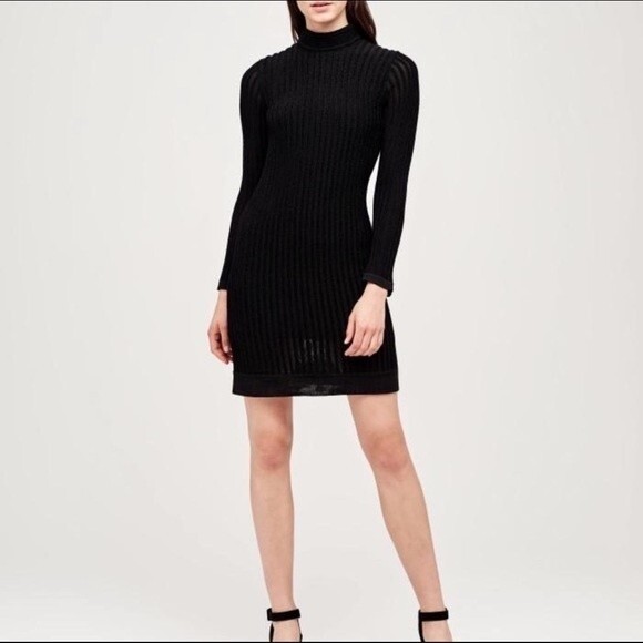 L'Agence Edita black dress Size XS - Picture 1 of 8